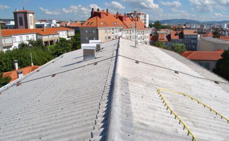 Limpieza de tejado